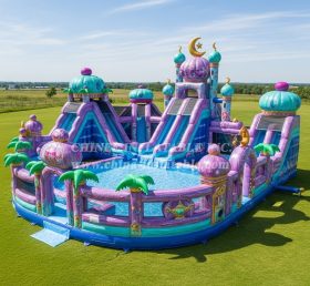 Pool3-683 Parque Aquático com Tema Shimmer & Shine