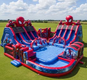 Pool3-689 Parque Aquático com Tema do Homem-Aranha