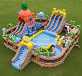 Pool3-692 Parque Aquático Temático do Bob Esponja