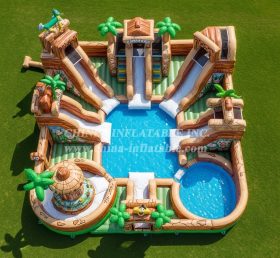 Pool3-711 Parque Aquático Temático dos Flintstones