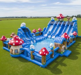 Pool3-721 Parque Aquático Temático dos Smurfs