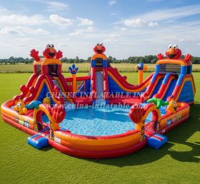 Pool3-726 Parque Aquático Temático Tickle Me Elmo