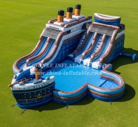 Parque Aquático com Tema do Titanic Pool3-731