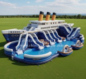Pool3-732 Parque Aquático com Tema Titanic
