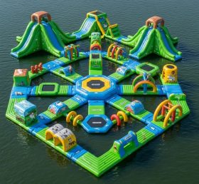 S304 Parque Aquático Inflável com Tema de Fazenda