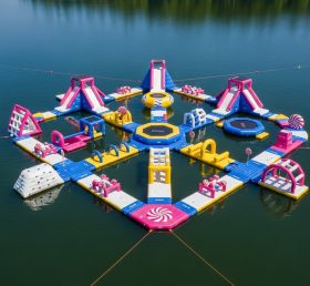 S320 Parque Aquático Inflável com Tema de Doces