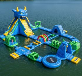S334 Parque Aquático com Tema de Monstro