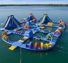 S379 Parque Aquático com Tema Arco-Íris
