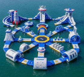 S381 Parque Aquático com Tema Espacial