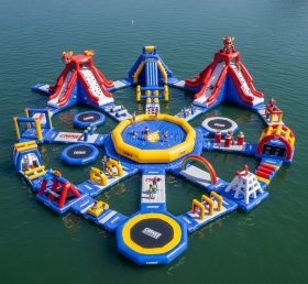 S385 Parque Aquático Flutuante Inflável