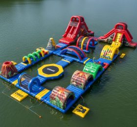 S393 Parque Aquático com Tema de Vulcão