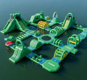 S430 Parque Aquático Inflável com Tema de Crocodilo