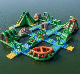S433 Parque Aquático Inflável Tema Dinossauro