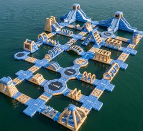 S446 Parque Aquático Inflável com Tema Egípcio