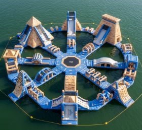 S451 Parque Aquático Inflável com Tema Egípcio