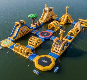 S480 Parque Aquático Inflável Tema Girafa
