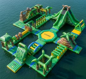 S489 Parque Aquático Inflável com Tema da Selva