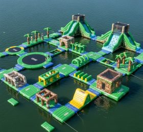 S492 Parque Aquático Inflável com Tema de Selva