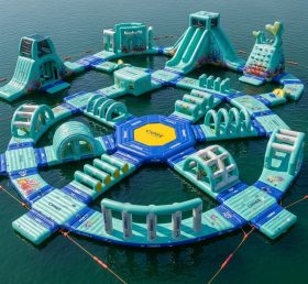 S495 Parque Aquático Inflável com Tema de Sereia