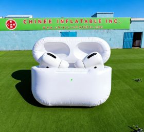 S5-004 Modelo Inflável de Fones de Ouvido Sem Fio Airpods