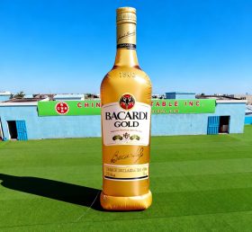 S5-023 Garrafa de vinho Bacardi Gold modelo inflável