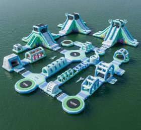 S500 Parque Aquático Inflável com Tema de Sereia