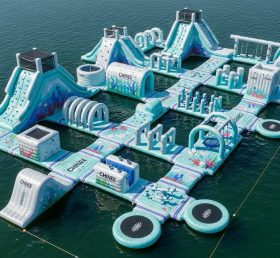 S503 Parque Aquático Inflável com Tema de Sereia