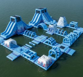 S514 Parque Aquático Inflável com Tema Oceano
