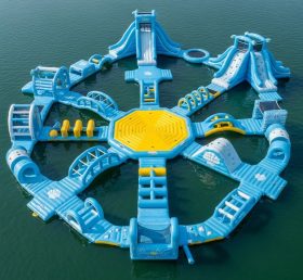 S518 Parque Aquático Inflável com Tema do Oceano