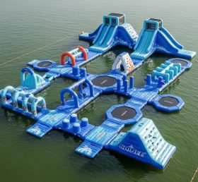 S519 Parque Aquático Inflável com Tema Oceano
