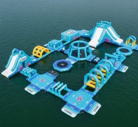 S520 Parque Aquático Inflável com Tema do Oceano