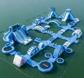 S523 Parque Aquático Inflável com Tema do Oceano