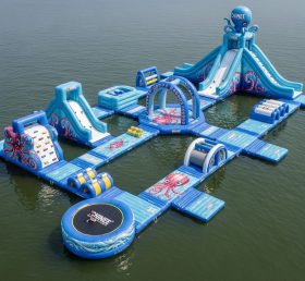 S524 Parque Aquático Inflável com Tema de Polvo