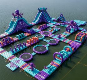 S525 Parque Aquático Inflável com Tema de Polvo