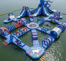 S527 Parque Aquático Inflável com Tema de Polvo