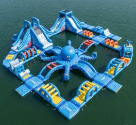 S528 Parque Aquático Inflável com Tema de Polvo