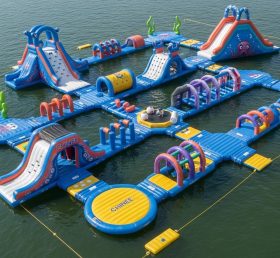 S530 Parque Aquático Inflável com Tema de Polvo