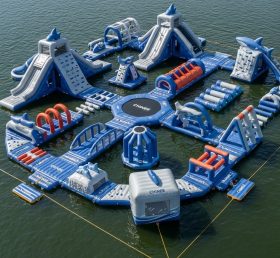 S552 Parque Aquático Inflável com Tema de Tubarão