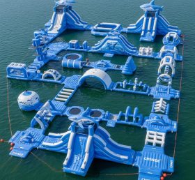 S555 Parque Aquático Inflável com Tema de Tubarão