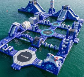 S561 Parque Aquático Inflável com Tema Espacial