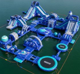 S564 Parque Aquático Inflável com Tema Espacial