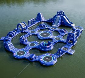 S567 Parque Aquático Inflável com Tema Espacial