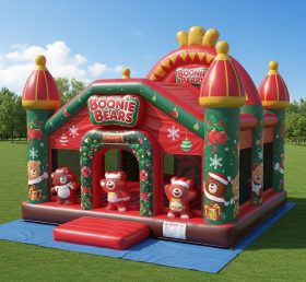 T2-8610 Castelos Infláveis de Natal dos Ursos Boonie
