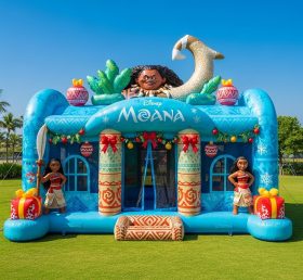 T2-8629 Pula-Pula Inflável Tema Moana