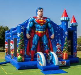 T2-8644 Pula-pula Inflável com Tema do Superman