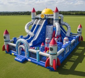 T6-6385 Cidade Inflável Tema Astro Boy