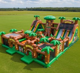 T6-6398 Cidade Divertida Inflável Tema Boonie Bears