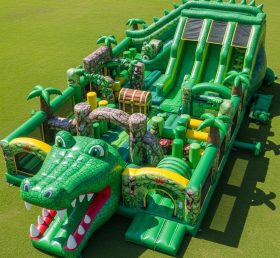 T6-6415 Cidade Inflável Temática de Crocodilo