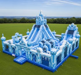 T6-6448 Cidade Divertida Inflável com Tema Frozen