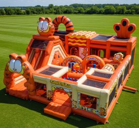 T6-6454 Cidade Divertida Inflável com Tema Garfield